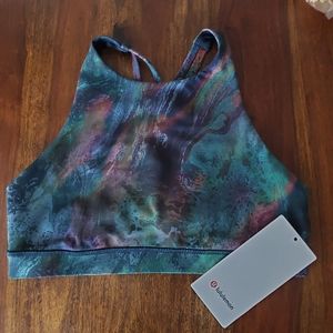 lululemon Energy Bra High Neck Cosmic Shift Multi